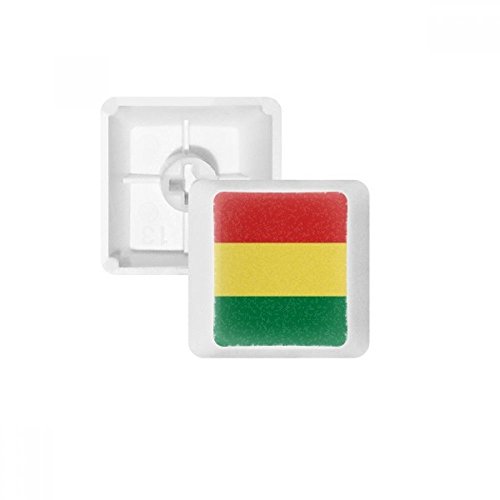 Bolivien Flagge Land Symbol Mark Muster PBT Tastenkappen für Mechanische Tastatur weiß OEM-Nr. Markieren Print Mehrfarbig Mehrfarbig R2 von OFFbb