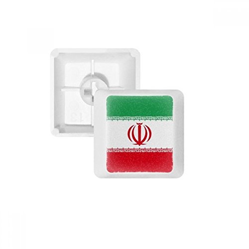 Iranische Nationalflagge Asien Land PBT Tastenkappen für mechanische Tastatur, Weiß Mehrfarbig Mehrfarbig R2 von OFFbb