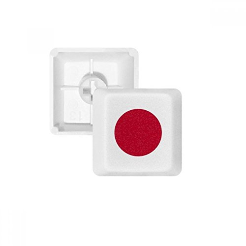 Japanische Nationalflagge Asien Land PBT Tastenkappen für mechanische Tastatur, Weiß OEM, Keine Markierung Mehrfarbig Mehrfarbig R4 von OFFbb