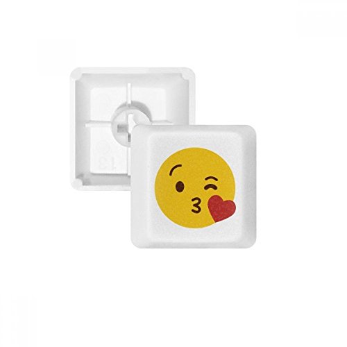 Love You Yellow Cute Online Chat Emoji PBT Tastenkappen für mechanische Tastatur, OEM, Keine Markierung, Weiß Mehrfarbig Mehrfarbig R3 von OFFbb