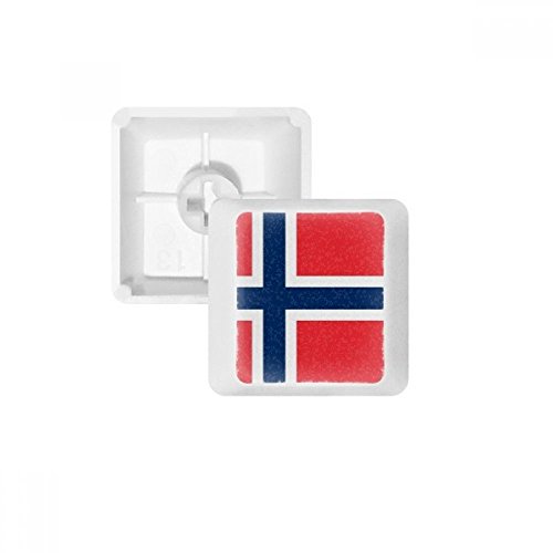 OFFbb norwegen nationalFahnege Europa Land pbt Tastenkappen für mechanische Tastatur weiß OEM Keine markierung drucken von OFFbb