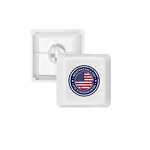 OFFbb usa Independence Day Fahne Stempel pbt Tastenkappen für mechanische Tastatur weiß OEM Keine markierung drucken von OFFbb