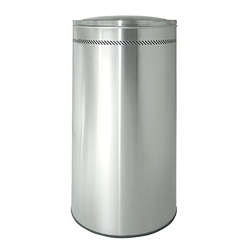 OFITURIA Papelera de Interior Acero inoxidable Capacidad 86 litros Color Satinado con Perforados Superiores y Cabezal Basculante OFITURIA Papelera de Interior Acero inoxidable Capacidad 86 litros Color Satinado con Perforados Superiores y Cabezal Basculante von OFITURIA