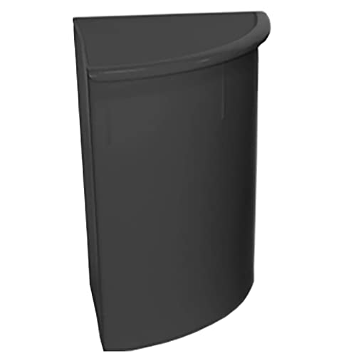 OFITURIA Recipiente Extraíble para Papelera de Reciclaje PVC de alta resistencia Capacidad 3 litros Color Gris von OFITURIA