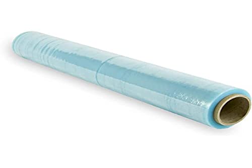 Rollo Film Elástico de Plástico Estirable Transparente 70% Reciclado de 50 cm Extensible Hasta 300 Metros de Largo Protector de Embalaje Industrial Resistente para Embalar y Paletizar (1 Rollo) von OFITURIA