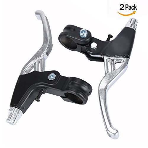 OFKPO 1 Paar Universal Fahrrad Handgriff Bremse Bremshebel,Griffe Durchmesser 22mm Für Mountain Bike und Fahrrad von OFKPO