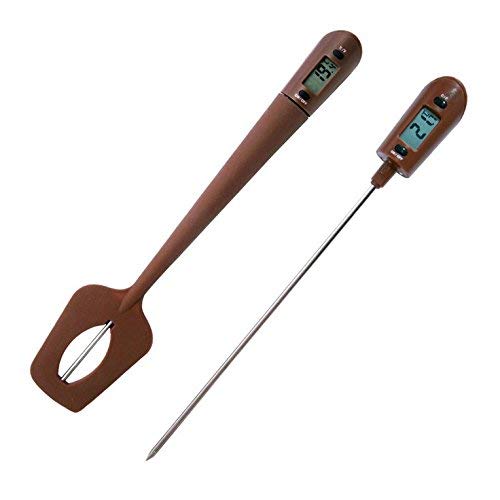 OFKPO Elektronisch Silikon Thermometer Spachtel,Küche Backen Thermometer Werkzeuge von OFKPO