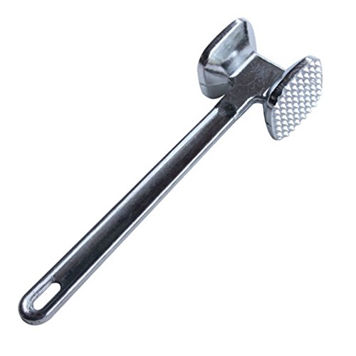 OFKPO Fleischhammer aus Aluminium Legierung,Doppelseitig Fleischklopfer Küche Werkzeug von OFKPO