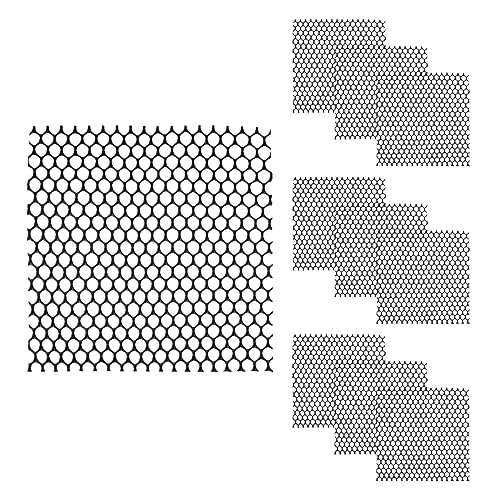 Käse-Trockenmatte, Kunststoff, Käseherstellungsmatte, Käsereif- und Abtropfgitter, schwarz, 20 x 20 cm, 10 Stück Käse-Trockenmatte, Kunststoff, Käseherstellungsmatte, Käsereif- und Abtropfgitter, schwarz, 20 x 20 cm, 10 Stück von OFXDD