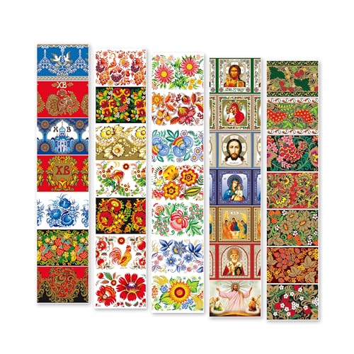 OFXDD Egg Wraps Easter Set - Thermo Easter Egg Shrink Wrappers for Pysanka - Traditional Egg Sleeves Easter - Ukrainian Easter Egg Decorating Kit, 5 Pcs OFXDD Egg Wraps Easter Set - Thermo Easter Egg Shrink Wrappers for Pysanka - Traditional Egg Sleeves Easter - Ukrainian Easter Egg Decorating Kit, 5 Pcs von OFXDD