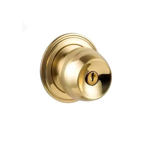 1 Set Metall Innen Türschloss Hause Bad Ball Lock Mit Schlüssel(100 * 100 * 18mm) von OFYPCURI