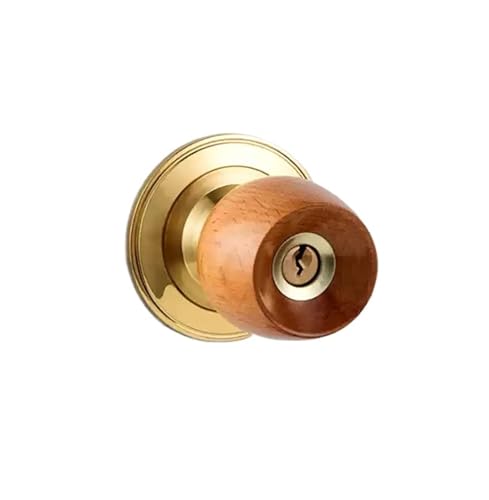 1 Set Metall Innen Türschloss Hause Bad Ball Lock Mit Schlüssel(100 * 40 * 20mm) von OFYPCURI