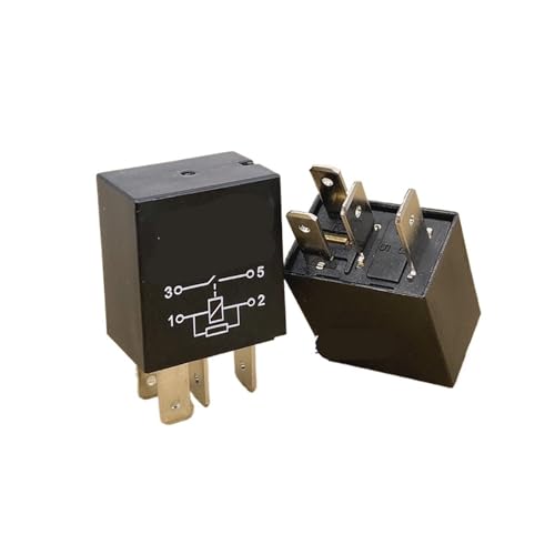 1 Stück Relais vier Pins 5 Pins 30A Relais 12V24V Autoölpumpe Klimaanlage Lüfter Fernlichtrelais(12V 4 pins) von OFYPCURI