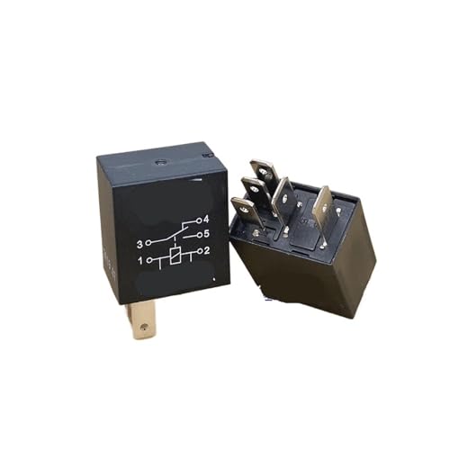 1 Stück Relais vier Pins 5 Pins 30A Relais 12V24V Autoölpumpe Klimaanlage Lüfter Fernlichtrelais(12V 5 pins) von OFYPCURI