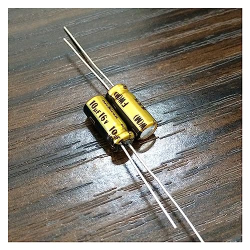 10 Stück 10uF 16V Serie 5x11mm 16V10uF Audio-Aluminium-Elektrolytkondensator 10 Stück 10uF 16V Serie 5x11mm 16V10uF Audio-Aluminium-Elektrolytkondensator von OFYPCURI