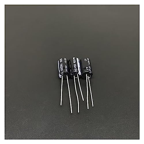 10 Stück 10uF 35V Serie 6,3x11mm 35V10uF Aluminium-Elektrolytkondensator von OFYPCURI