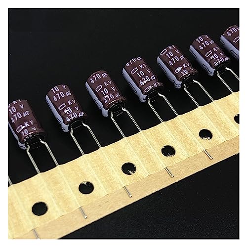 10 Stück 470uF 10V Serie 8x11,5mm Low Long Life 10V470uF Aluminium-Elektrolytkondensator 10 Stück 470uF 10V Serie 8x11,5mm Low Long Life 10V470uF Aluminium-Elektrolytkondensator von OFYPCURI