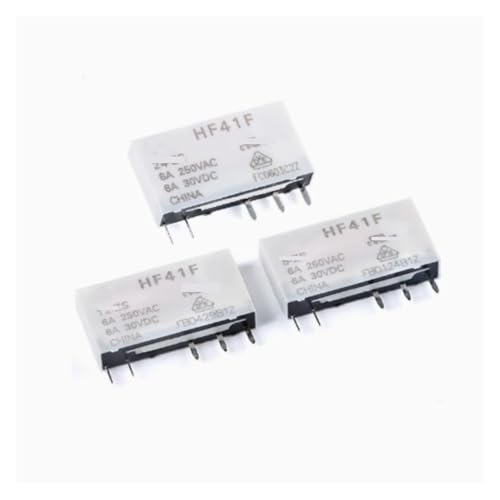 10 stücke HF41F-5-ZS HF41F-12-ZS HF41F-24-ZS 5V 12V 24V relais 5PIN(HF41F-12-ZS) von OFYPCURI