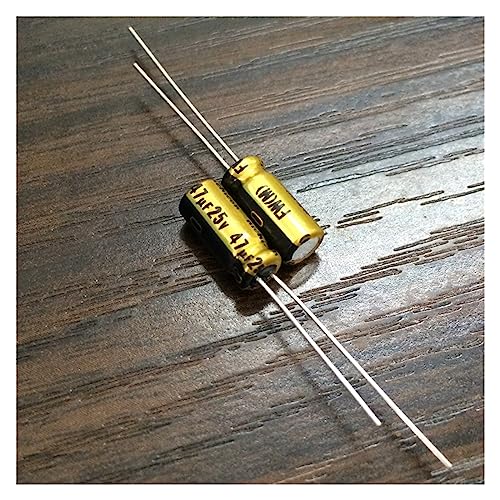100 Stück 47 uF 25 V Serie 5 x 11 mm 25 V 47 uF Audio-Aluminium-Elektrolytkondensator 100 Stück 47 uF 25 V Serie 5 x 11 mm 25 V 47 uF Audio-Aluminium-Elektrolytkondensator von OFYPCURI
