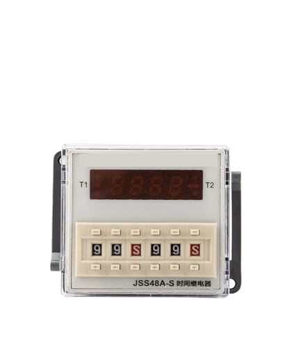 1er-Pack Zykluszeitrelais Digitalanzeige 220 V JSS48A-S/JSS48A-2Z Controller(JSS48A-2Z-AC220V) von OFYPCURI