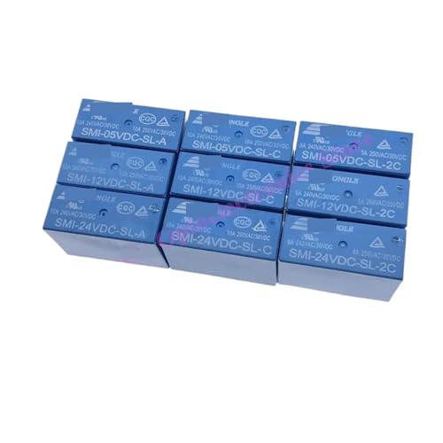 5 teile/los SMI- 05V 12V 24VDC -SL-2C SMI-05VDC-SL-A SMI-12VDC-SL-C SMI-24VDC-SL-2C 10A 4/5/8 pin relais 5V 12V 24V(SMI-12VDC-SL-A(4P)) von OFYPCURI