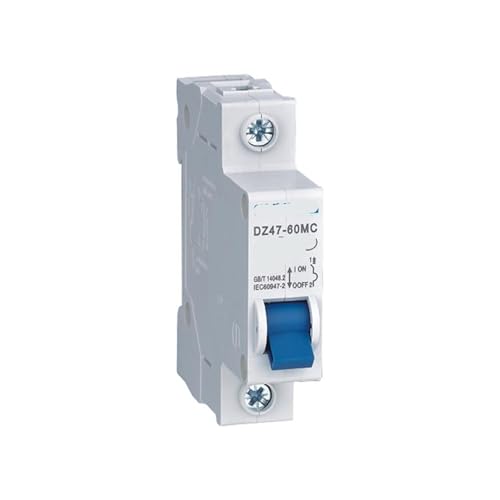 Elektrogerät DZ47 Leitungsschutzschalter DZ47-60MC 1P 10A von OFYPCURI