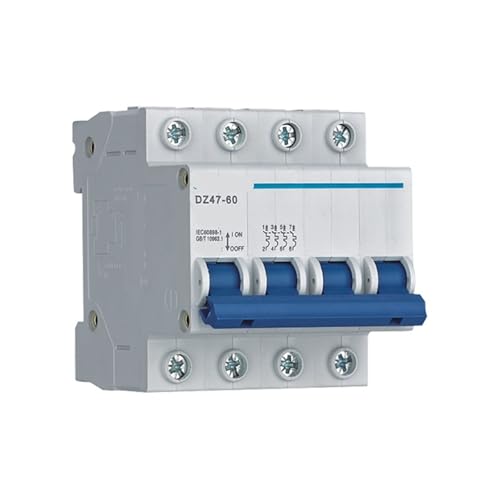 Elektrogerät DZ47 Miniatur-Leistungsschalter DZ47-60 4P D2 Miniatur-Leistungsschalter von OFYPCURI