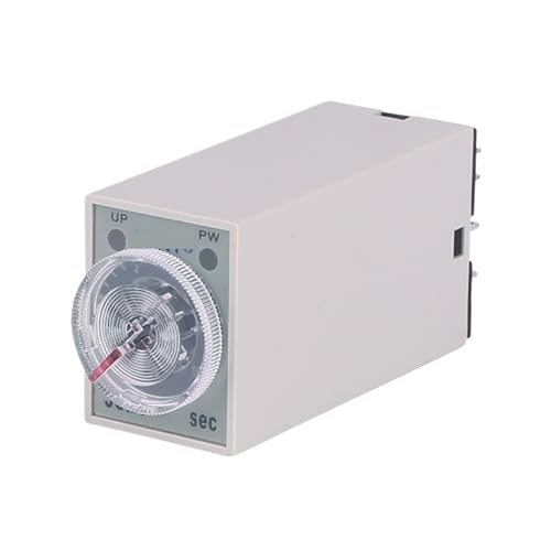 Kleines Zeitrelais Einschaltverzögerung JSZ6-2 AC/DC 24 V 220 V 1 5 60 Sekunden(JSZ6-2-60s-AC220V) von OFYPCURI