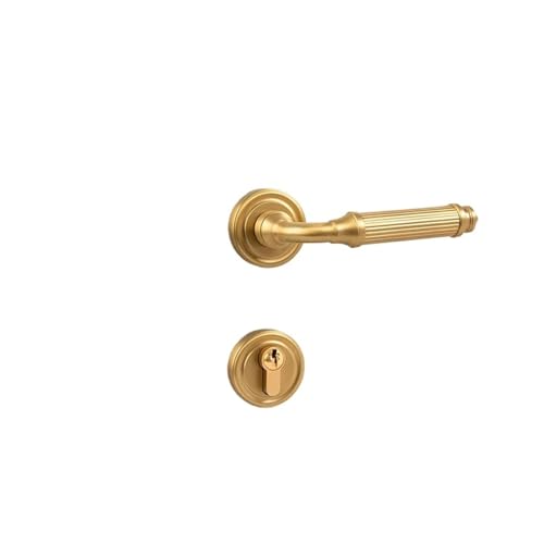 Messing Innenhebelschloss Griffschloss Split Knob Hardware(A-85 Lock body) von OFYPCURI
