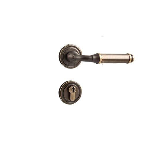 Messing Innenhebelschloss Griffschloss Split Knob Hardware(C-72 Lock body) von OFYPCURI