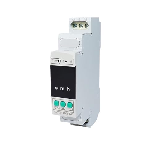 Zeitschaltrelais programmierbare Digitalanzeige Zeitrelais HYCRT8-M1 HYCRT8-M2 HYCRT8S-M1(AC220V,HYCRT8S-M1) von OFYPCURI