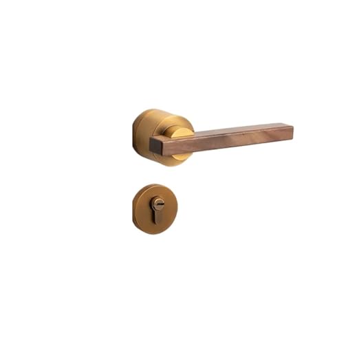 Zink-legierung türschloss wohnzimmer sicherheit schloss hardware zubehör werkzeuge(Bronze-colored) von OFYPCURI