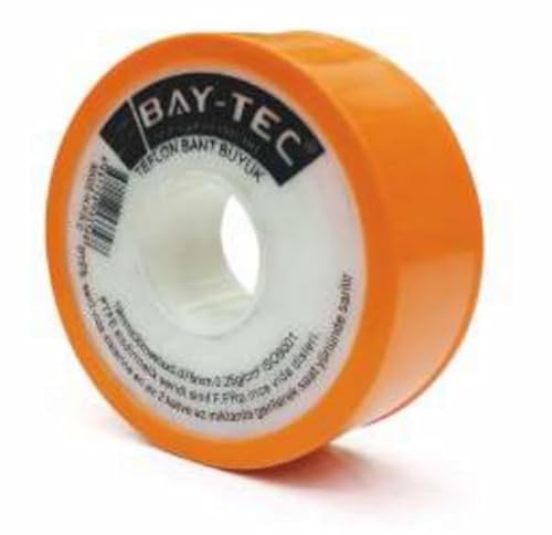 OGER PTFE Dichtband, PTFE Band, Gewinde Dichtungsband, Teflonband, Gewindedichtband, PTFE Tape, 12mm-8m, 19mm-30m (1, 2 und 10 Stück) - 12mm-8m 1Stück von OG-ER