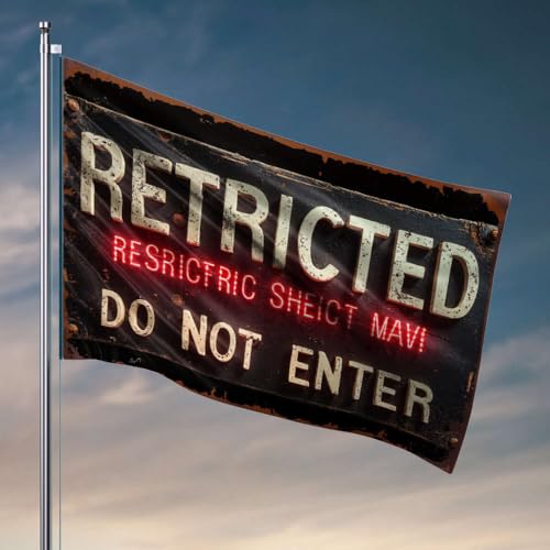 Lustige Flaggen für Zimmer-Jungs, eingeschränkter Bereich, kein Eingang, Pool-Dekoration, 120 x 180 cm Lustige Flaggen für Zimmer-Jungs, eingeschränkter Bereich, kein Eingang, Pool-Dekoration, 120 x 180 cm von OGBD