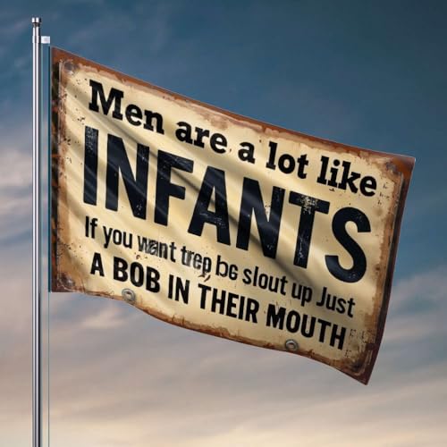 Raumflaggen für Jungs Männer sind wie Säuglinge Füttern Sie sie, was sie wollen. Flaggen-Pool-Zubehör, Pool-Zubehör, 60 x 90 cm Raumflaggen für Jungs Männer sind wie Säuglinge Füttern Sie sie, was sie wollen. Flaggen-Pool-Zubehör, Pool-Zubehör, 60 x 90 cm von OGBD