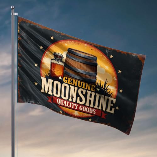 Veranda-Flagge, echte Mondschein-Qualität, coole Wohnheim-Flagge, Schlafzimmer-Zubehör (30 x 45 cm) von OGBD
