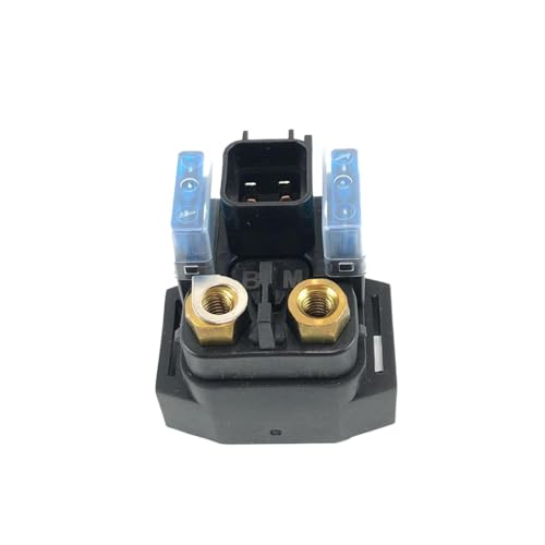 Elektromagnetischer Schalter 12V 15A Motorradstartrelais 2GB-81940-00-00 kompatibel mit YZ250F YZ450FX WR250FK WR250 450F-Modelle(5820C YFM) von OGBTKIZP