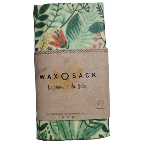 OGF® WAXOPACK Die Wachstaschen verlängern die Frische von Brot, Obst und Gemüse (M (27x33 cm)) von OGF