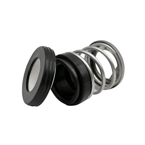 1 Satz Gleitringdichtungen der Serie 156 for Wasserpumpen – 8–16 mm Außendurchmesser, langlebige Keramik und Kohlenstoff, NBR, Edelstahlfeder(12mm) von OGIZQNHA