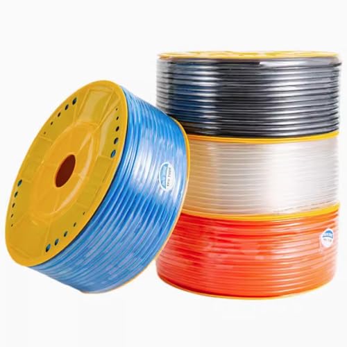 1 Stück PU-Pneumatik-Luftschlauch – 65 Fuß flexibler Polyurethan-Schlauch for Druckluft – mehrere Größen und Farben erhältlich(Orange,12 * 8mm) von OGIZQNHA