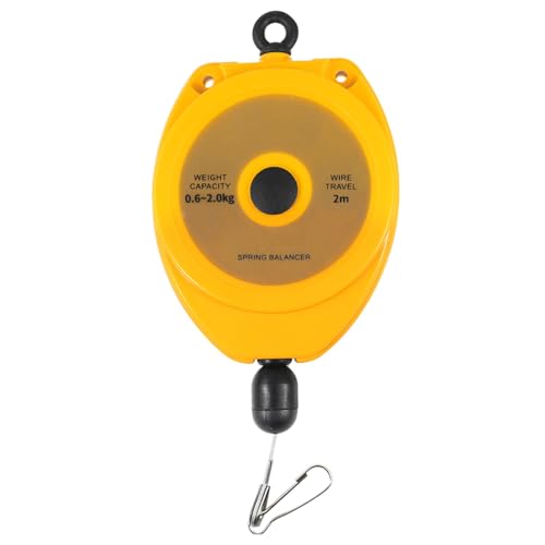 1 Stück einziehbarer Federzug-Werkzeughalter – 2 m Drahtseil-Aufhängevorrichtung for effizientes Fließband(0.6-2.0kg) von OGIZQNHA