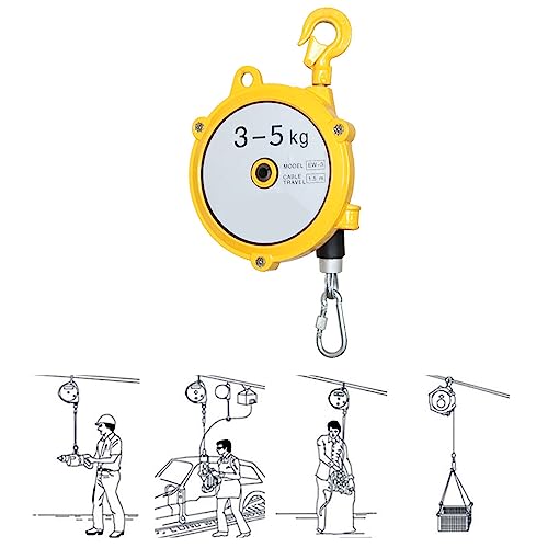 1 Stück verstellbarer Federzughalter for Aufhängen – einziehbarer Werkzeugausgleicher for verbesserte Arbeitseffizienz und weniger Ermüdung(3-5kg) von OGIZQNHA