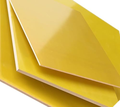 30 Stück 3240 Epoxid-Isolierplatte – 50 x 50 mm hitzebeständige Fiberglasplatte for Leiterplatten-, Heimwerker- und Batteriepack-Anwendungen(10mm) von OGIZQNHA