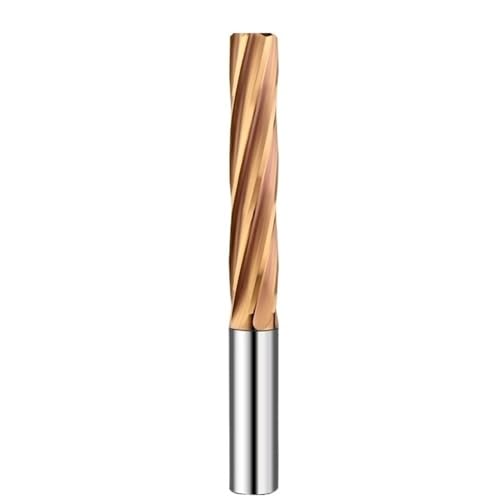 H7-Reibahle aus gehärtetem Stahl, 6–10 mm, HRC60 – Präzisions-CNC-Werkzeug aus Wolframstahl mit Spiralnut-Design und 6 Nuten, 1 Stück(9.5x40x75mm) von OGIZQNHA