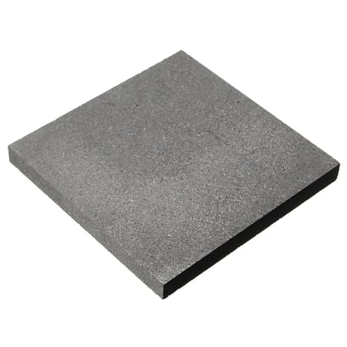 Hochreine Kohlenstoffgraphitplatte – Wärmeleitpad mit hoher Leitfähigkeit for elektrochemische Experimente – 1 Stück(20x100x100mm) von OGIZQNHA