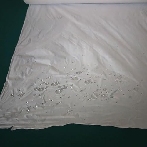 Hydrophobes Polymerblatt auf PTFE-Basis – 1000 mm x 300 mm, 80% Porosität for effiziente Luft-Flüssigkeits-Trennung, 1 Stück(0.1μm Pore/40-60μm Thick) von OGIZQNHA