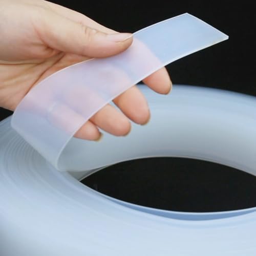 Vielseitiger Silikon-Dichtungsstreifen – 10 mm bis 120 mm Breite, 1–5 mm Dicke for Türen, Fenster und den Einsatz im Auto, 1 Stück(2mmx40mm) von OGIZQNHA