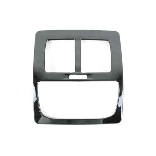 Auto Dekorative Streifen Edelstahl Hinten Klimaanlage Outlet Rahmen Dekoration Abdeckung Trim Für X3 X4 G01 G02 2018-2022 Auto Styling innen(Schwarz) von OGJFD