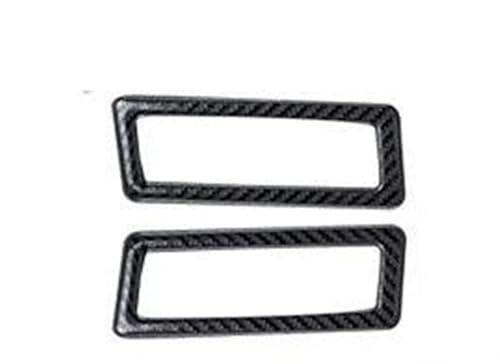 Auto Dekorative Streifen Seite Klimaanlage Outlet Rahmen Dekoration Abdeckung Trim Für Mercedes Für Benz E Klasse Für Coupe W207 C207 2009-2013(Carbon Look b) von OGJFD