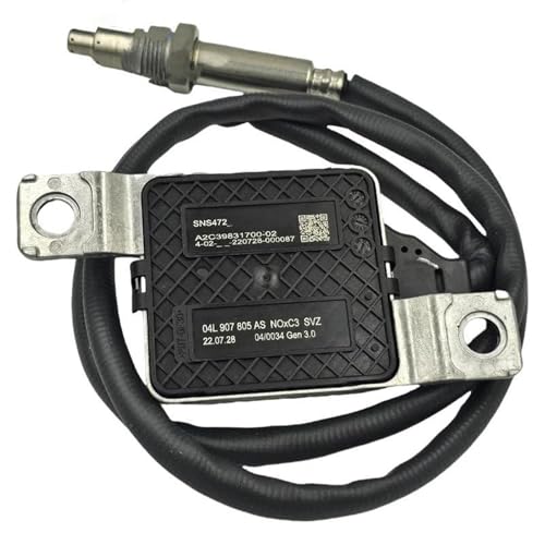 NOx Sensor 04L907805AS Stickstoffoxidsensor Für VW Für Caddy 1,6 2,0 TDI Diesel 2015-2021 SNS472 Stickoxidsensor von OGJFD